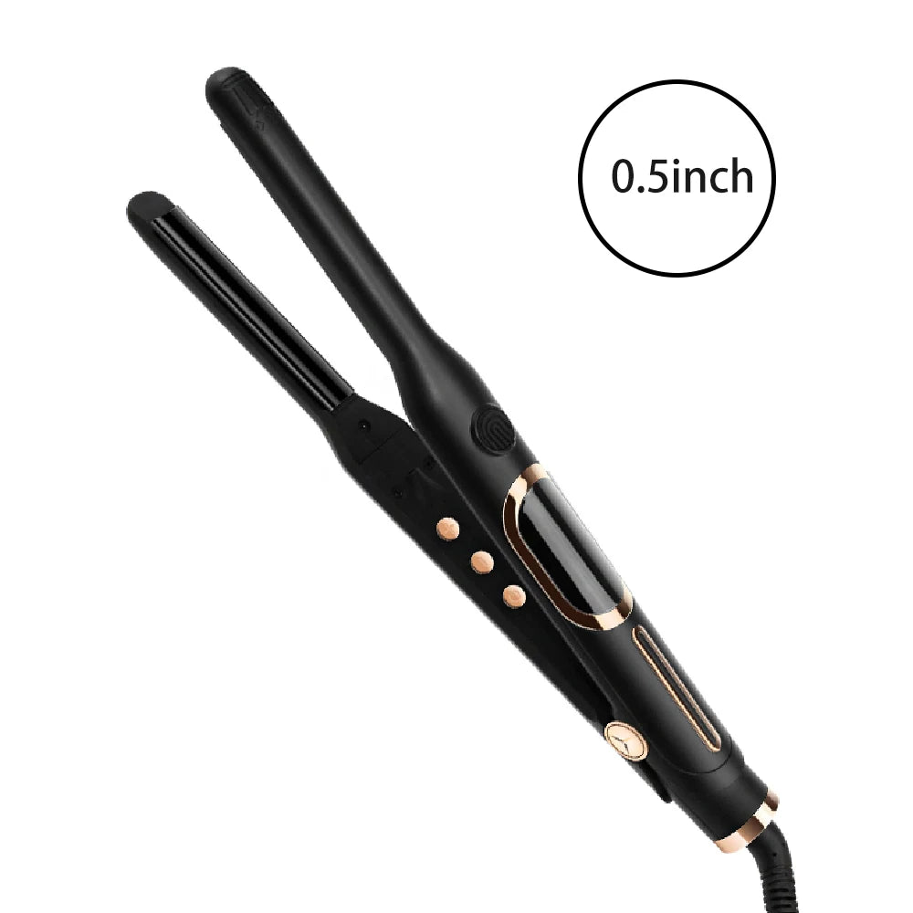 Hair Straightener 480F High Temperature Professional Wide Plates Irons MCH Hard Anodized Plate Treatment Hair Flat Iron Oasis Select 0.5inch US