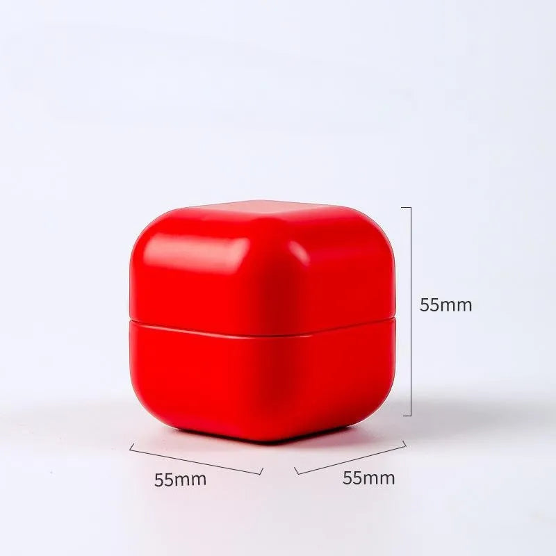 Portable Mini Tin Box Tea Sealed Jar Packing Boxes Jewelry Candy Small Storage Can Coin Earring Headphones Gift Case Oasis Select Red