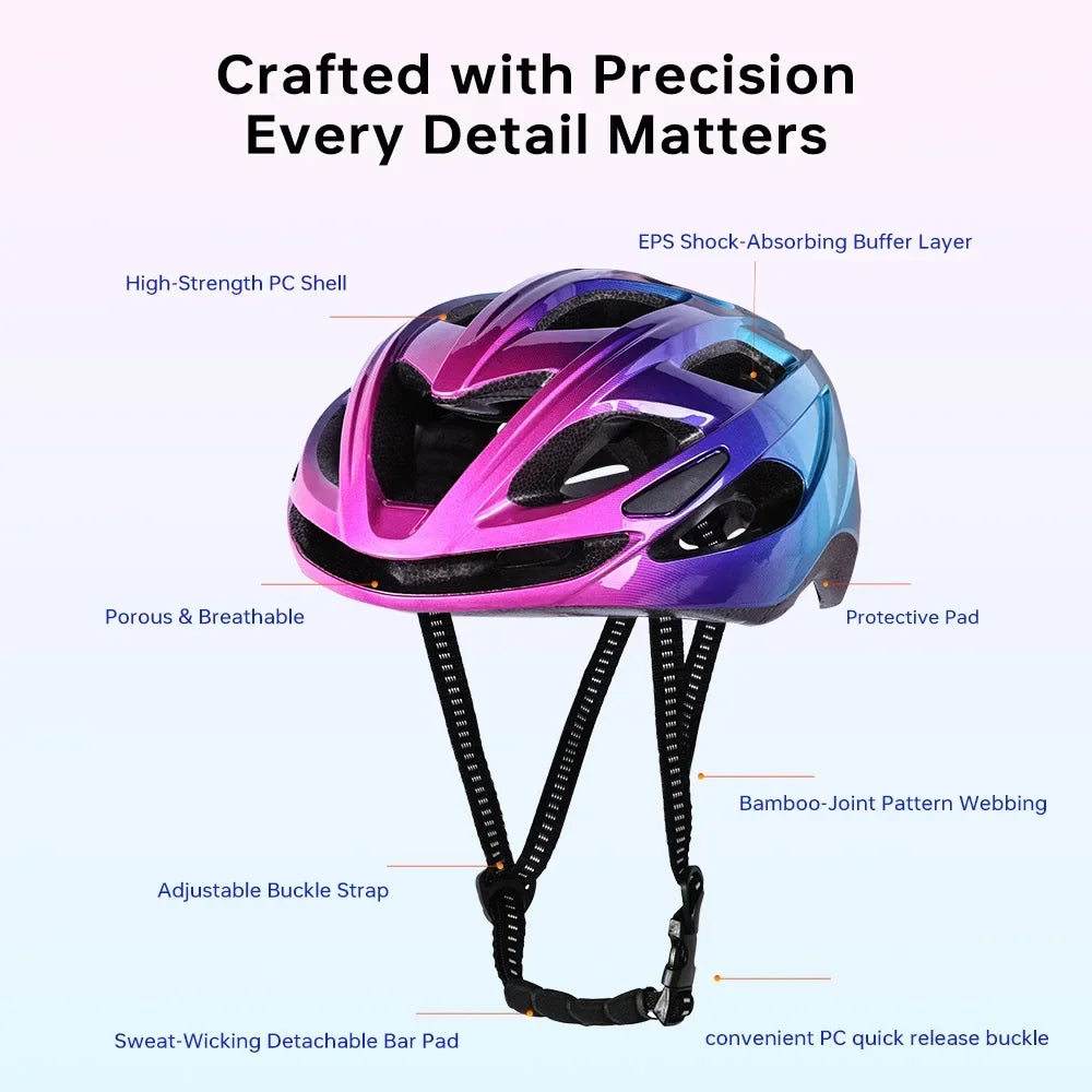 X-TIGER Ultralight Women Men Cycling Helmet Breathable and Ventilated Mountain Road Bike Helmet Adult Cycling Safety Helmet Oasis Select