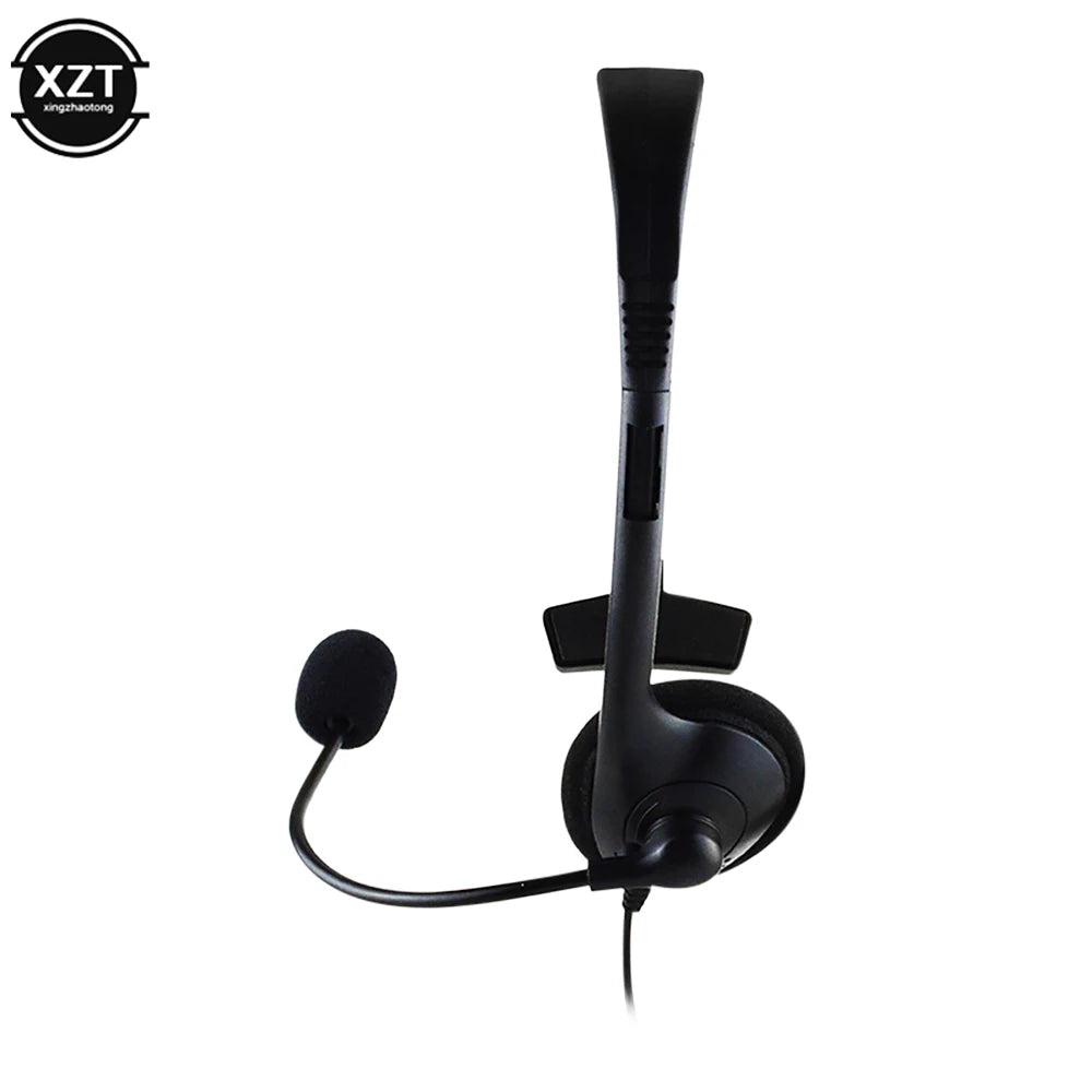 Operator Headphones Head-mounted With Noise Canceling Microphone One-ear Telephone Clear Call Headphones Single-Sided Headset Oasis Select