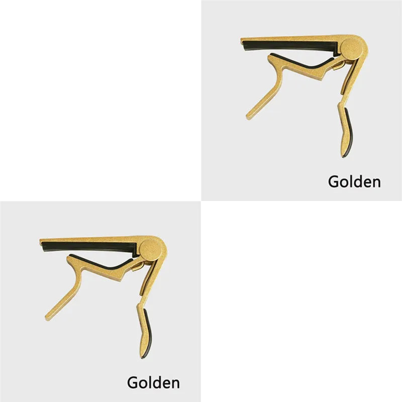 1/2/3pcs Guitar Capo For 6 String Acoustic Classic Electric Guitar Alloy Metal Universal Multifunction Capo Guitar Accessories Oasis Select Golden 2pcs