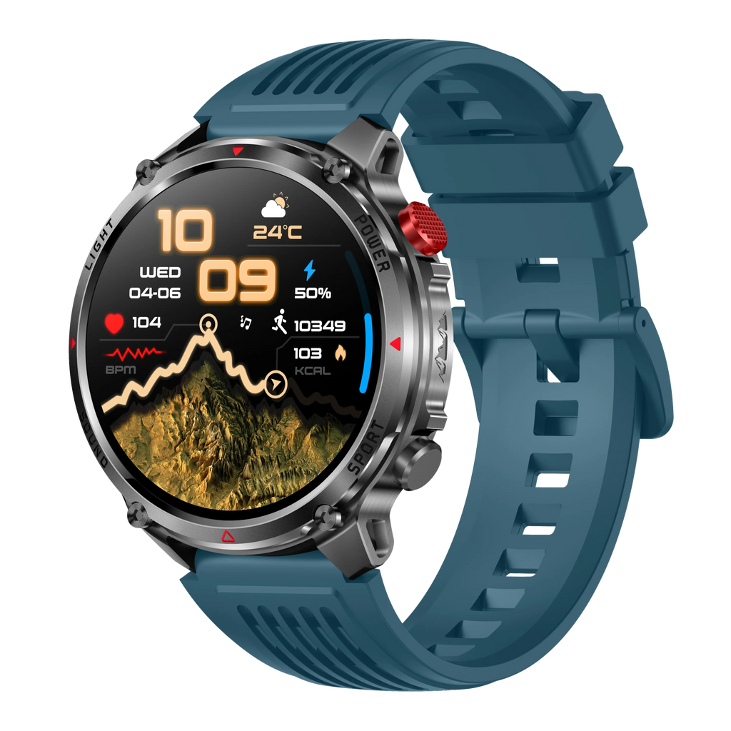 MINGCC 1.7" Smartwatch – BT Calling, Compass & LED Flashlight