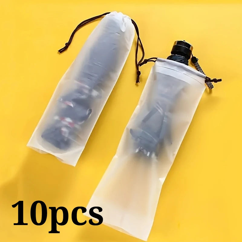 Waterproof Sunshade Umbrella Cover Outdoor Garden Parasol Rain Cover Holder Portable Reusable Drawstring Storage Bags Accessorie Oasis Select 10pcs