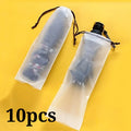 Waterproof Sunshade Umbrella Cover Outdoor Garden Parasol Rain Cover Holder Portable Reusable Drawstring Storage Bags Accessorie Oasis Select 10pcs