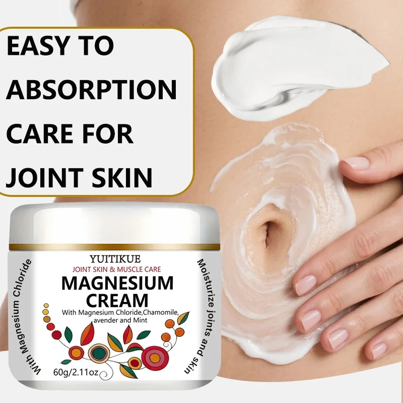 YUITIKUE Magnesium Cream – Joint & Muscle Relief, 60g