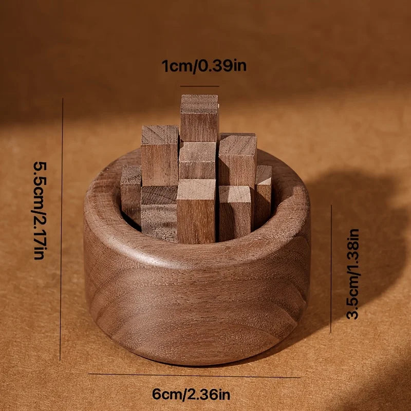 Creative Wooden Diffuser Wooden Stick Aromatherapy Dispenser Home Aromatherapy Diffuser Decorative Essential Oil Container Oasis Select woodpile