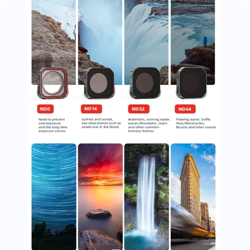 AMagisn CPL UV ND Filter Set for Insta360 Ace Pro / Pro 2