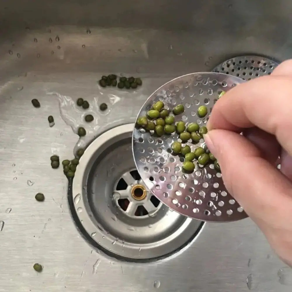 Stainless Steel Sink Drain Strainer & Hair Catcher Mesh Filter