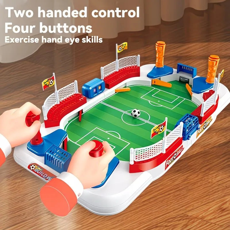 Tabletop Soccer Game Foosball Table Toy for Boys Educational Birthday Gift Family Interactive Parent Child Holiday Party Favor Oasis Select