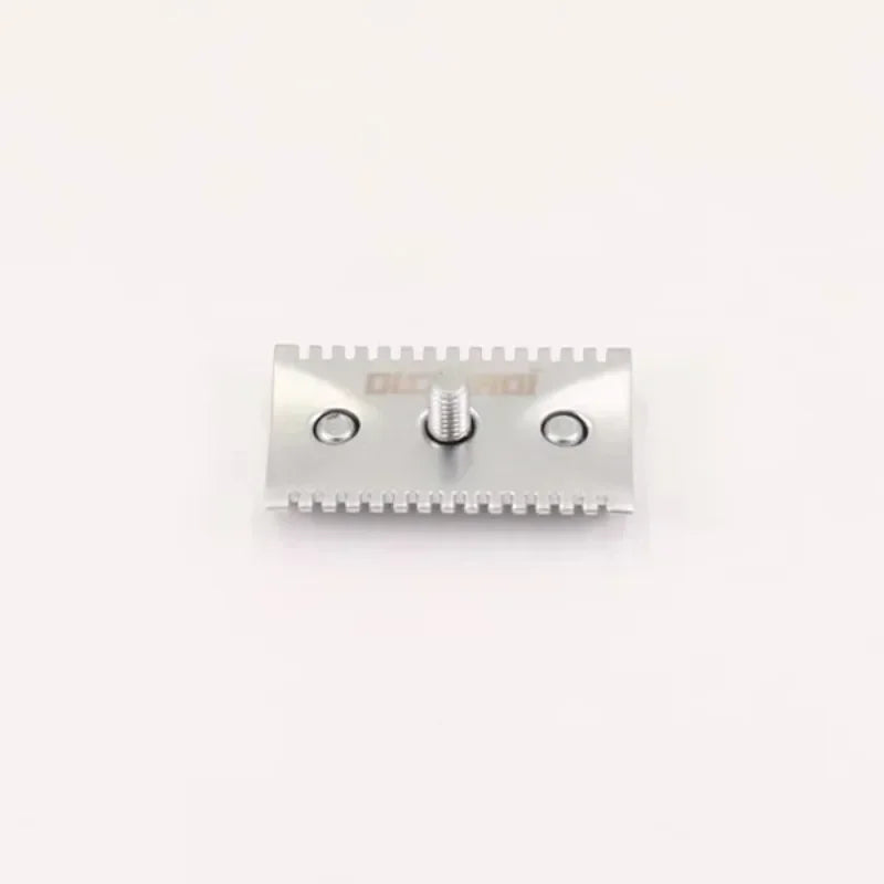 Yaqi Matte Chrome Safety Razor Head – Zinc Alloy Men's Shaving