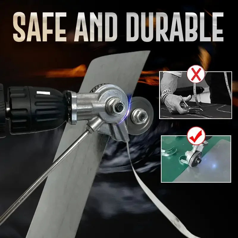 Zimir Nibbler Drill Attachment – Electric Metal Sheet Cutter Nibbler Drill Attachment Oasis Select