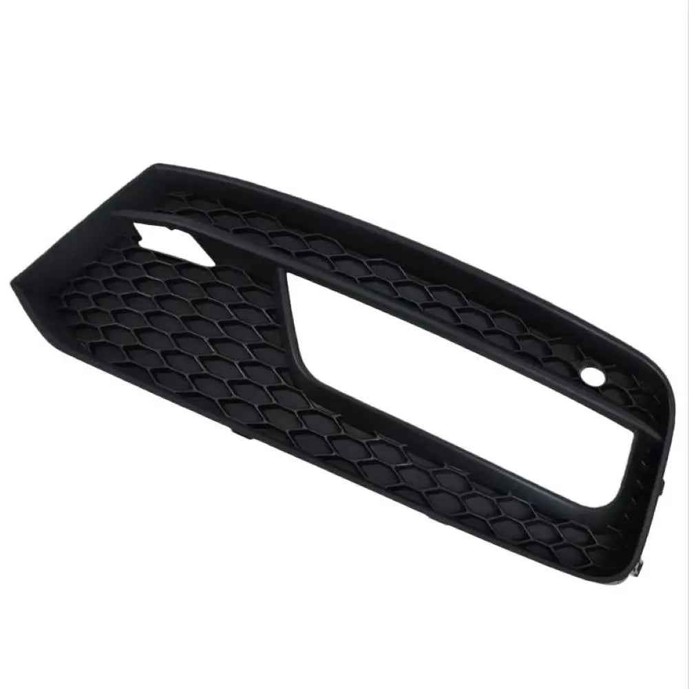 Front Bumper Repair Black A1 8X Fog Grille Front Bumper Insert Plastic Construction Easy Installation Single Piece Oasis Select