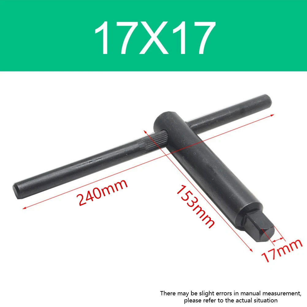 Milling Lathe Chuck Square Key Wrench Spanner Tool 8MM 10MM 12MM 14MM 17MM For CNC Router Engraving Milling Machines Oasis Select 17x17