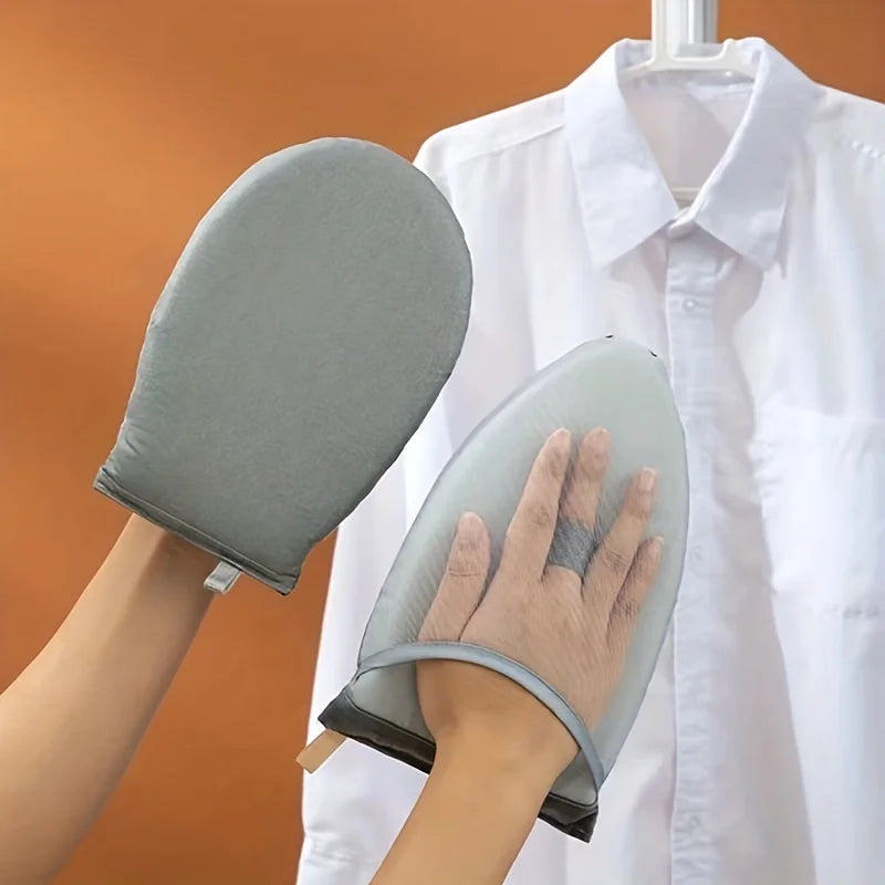Portable Mini Ironing Board, Handheld Foldable Ironing Pad with Heat Resistant Glove,Small Travel Ironing Mat for Home Mini Iron Oasis Select