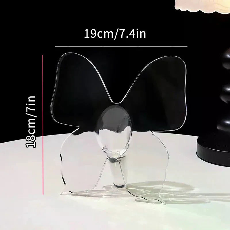 Transparent Butterfly Acrylic Flower Vase Three-dimensional Flower Arrangement Accessories Butterfly Vase Home Decoration Oasis Select