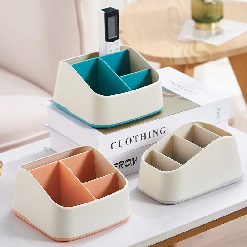 Desktop storage box, key, remote control, grid storage, desk stationery, sundries, cosmetics, desk sorting box Oasis Select
