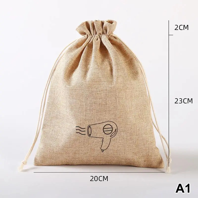 Hair Dryer Storage Bag – Drawstring Travel Organizer for Tools