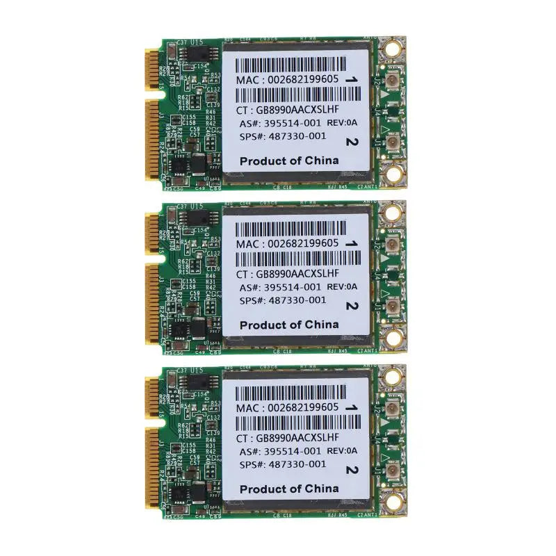 Card For HP6930 2530 2730P BCM94322MC BCM4322 BCM94322 AGN PCI-E Wireless-N 802.11 A/g/n 300Mbps Wlan Card Oasis Select 3PCS