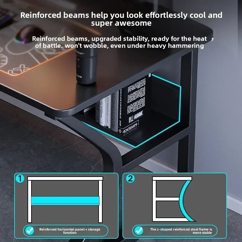 Multi-functional Household GoodsComputer Desk Desktop Simple E-sports Table And Chair Household Desk Student Writing Desk Oasis Select