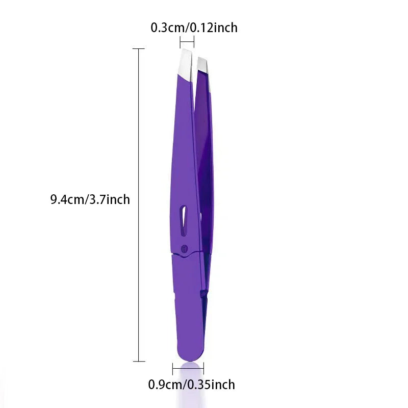 Precision Stainless Steel Tweezers – Slant, Angle & Point Tip