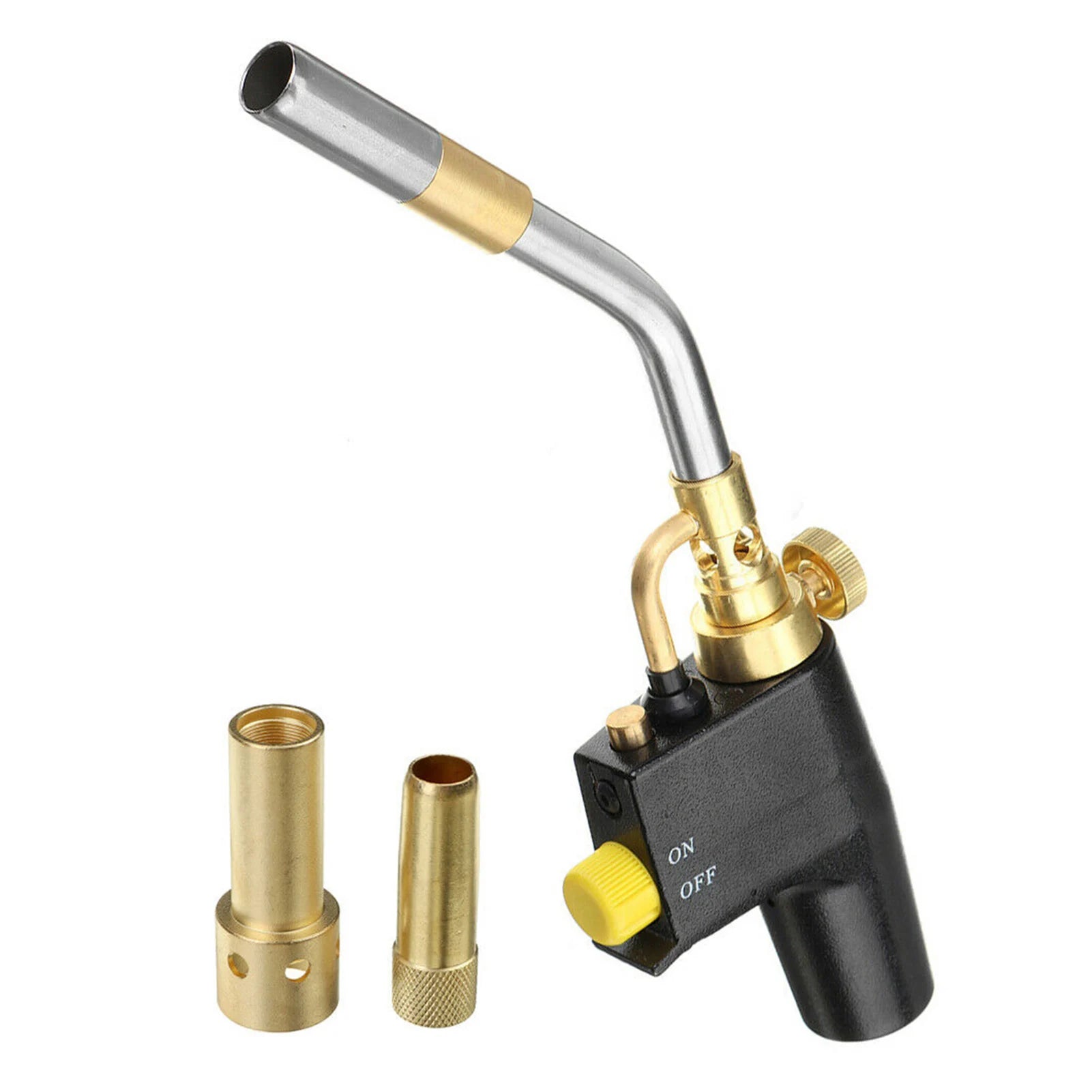 Welding Torch Adjustable TS8000 Trigger Brass Mapp Gas Torch High Propane Adjustable Oasis Select