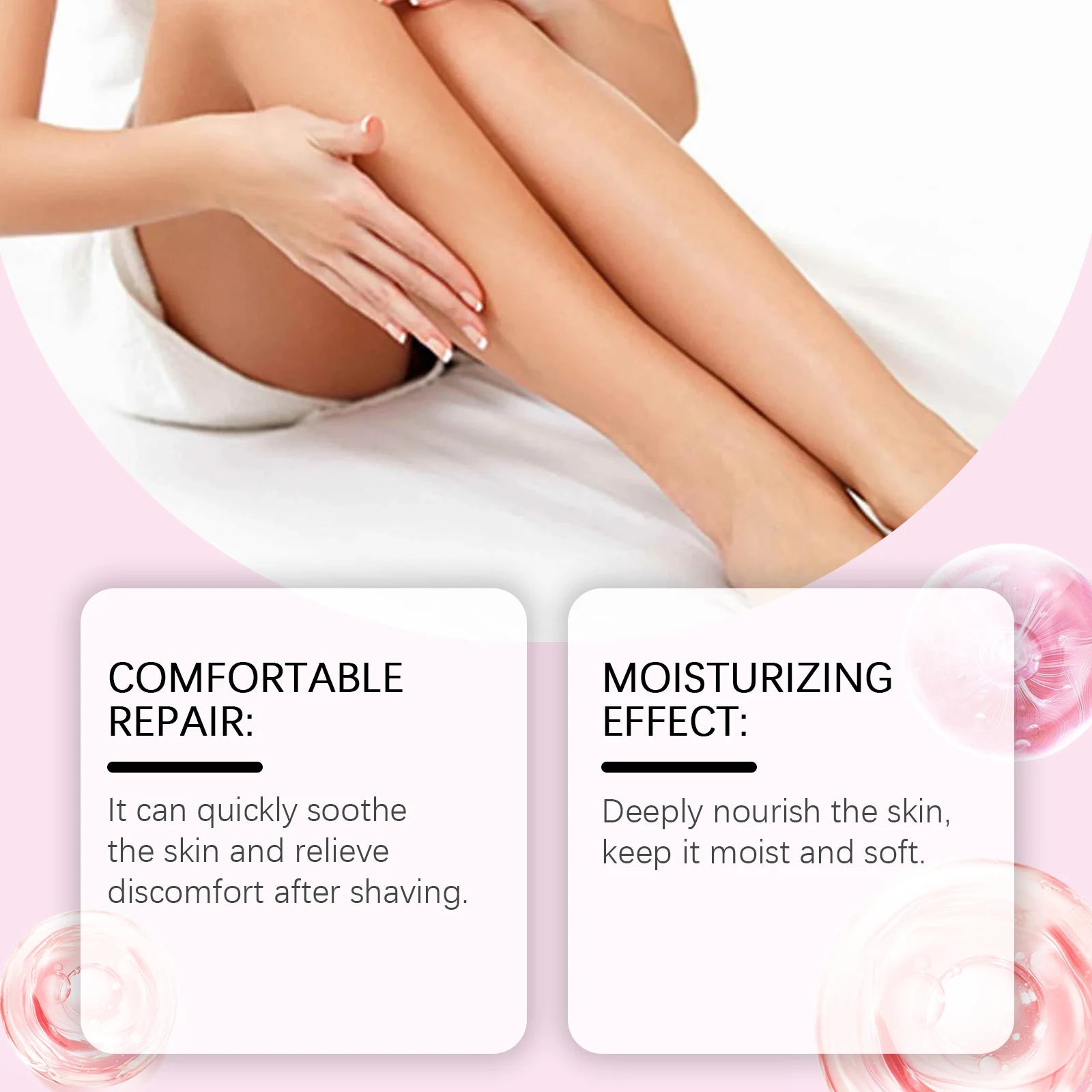 Strawberry Vanilla After Shave Oil for Smooth Skin Moisturizing Soothing Depilation Essential Oil Prevent Ingrown Hairs & Drynes Oasis Select
