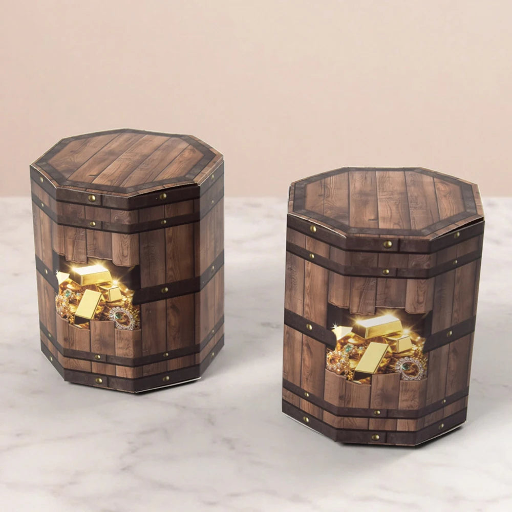 Pirate Treasure Chest Candy Box | Kids Party Favor Gift Box