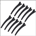 10Pcs/Set Plastic Edge Clip Hairpin Accessories Plus Size 8CM Fish Beak Clip Hair and Duck Beak Clip Hairpin Hair Styling Tools Oasis Select SS20-10pcs