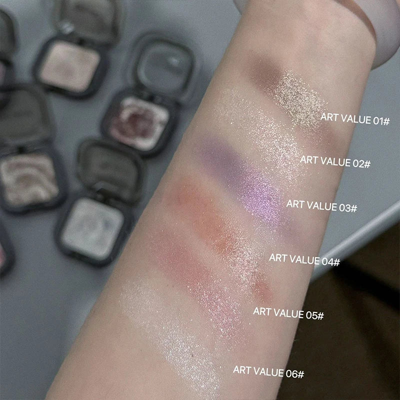Art Value Single Color Eyeshadow – Shimmer, Matte & Pearlescent