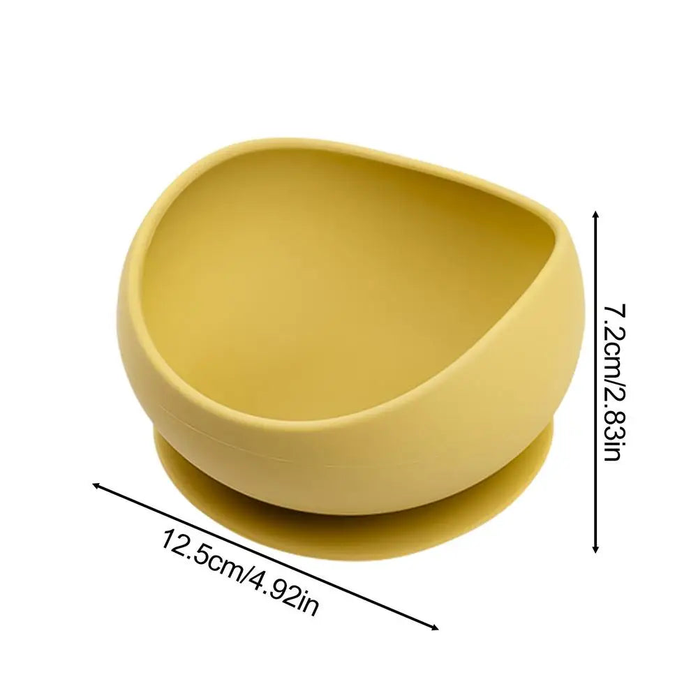 Cat Food Bowl Dish Pet Feeder Bowl Spill-Proof Dog Bowl With Strong Suction Cup Base Outdoor Portable Outdoor Water Food Bowls Oasis Select Yellow