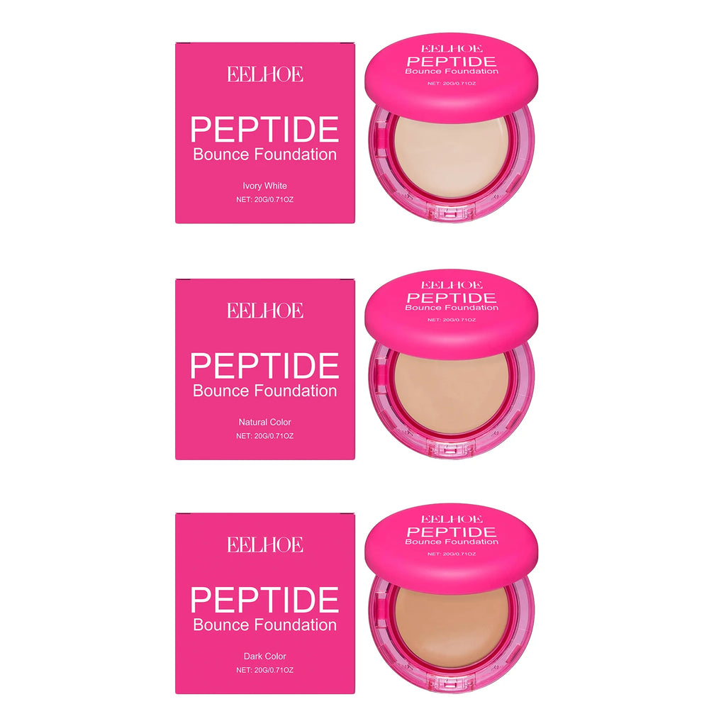 EELHOE Full Coverage Concealer Foundation – Waterproof Oil Control Concealer Foundation Oasis Select 3PCS