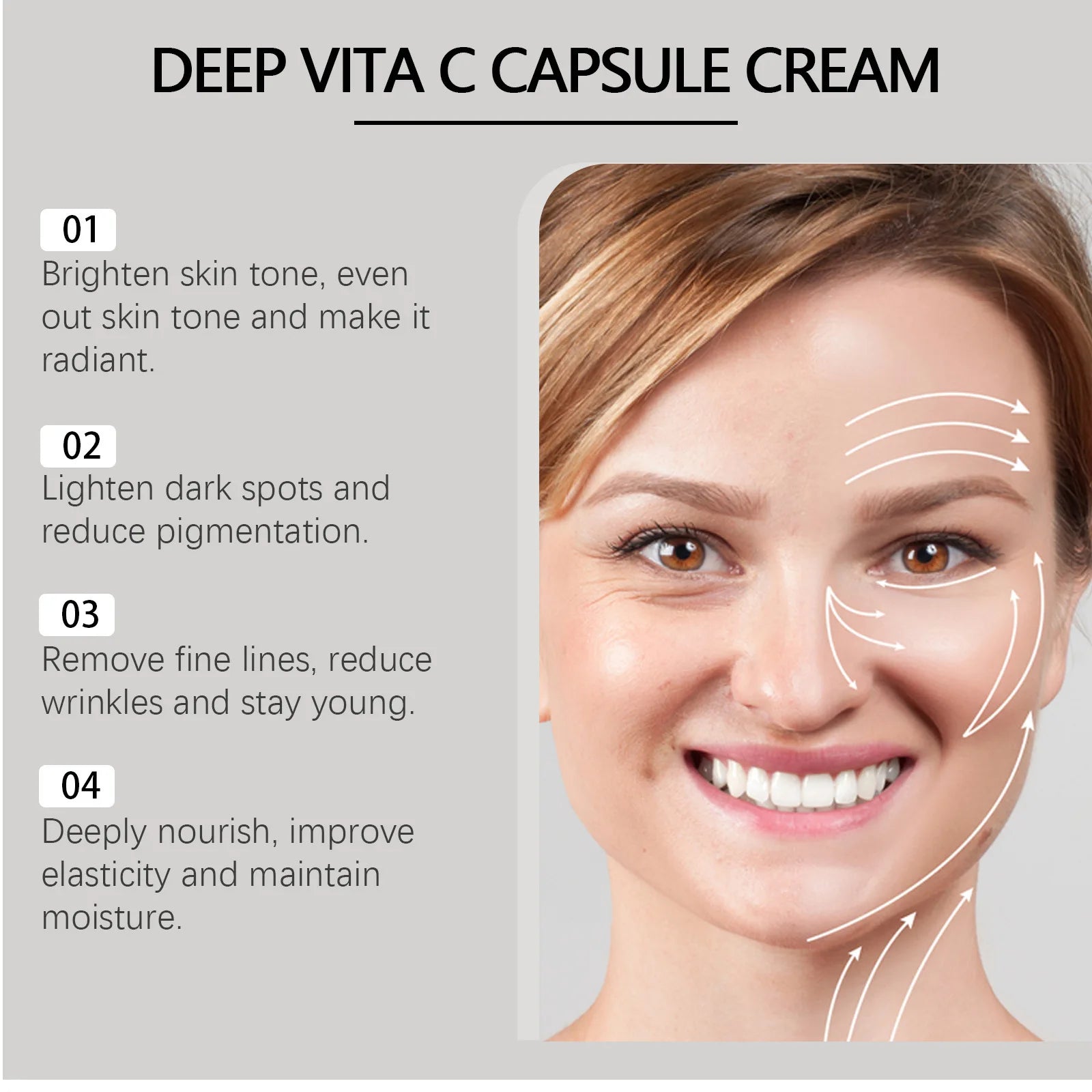 Vitamin C Face Cream – Brighten, Hydrate & Reduce Fine Lines Vitamin C Face Cream Oasis Select
