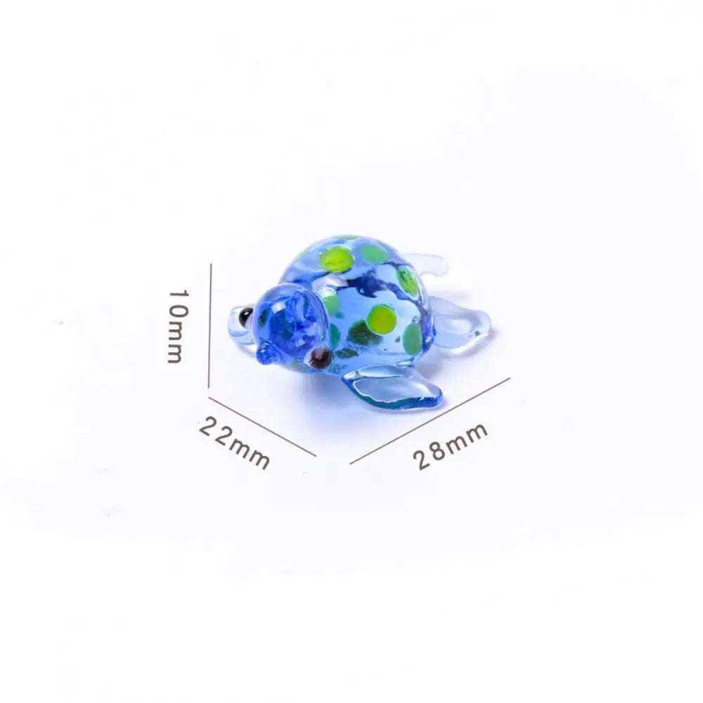 Lifelike Miniature Turtle Figurine | Aquarium & Desktop Decor