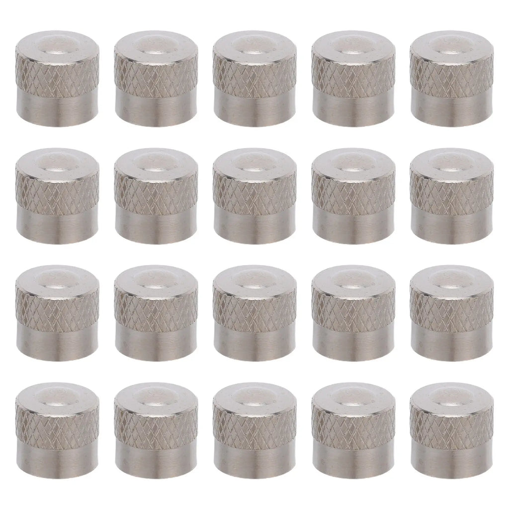20Pcs Car Tyre Valve Caps Copper Metal Tire Valve Stem Caps 8Mm Dust Proof Universal for Cars Bicycles Motorcycles Trucks Oasis Select