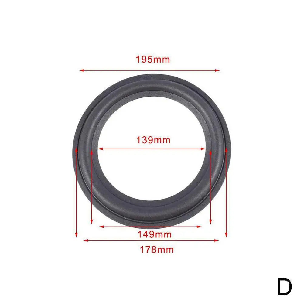 Speaker Rubber Edge Ring Repair Kit – 4" to 12" Woofer Surround