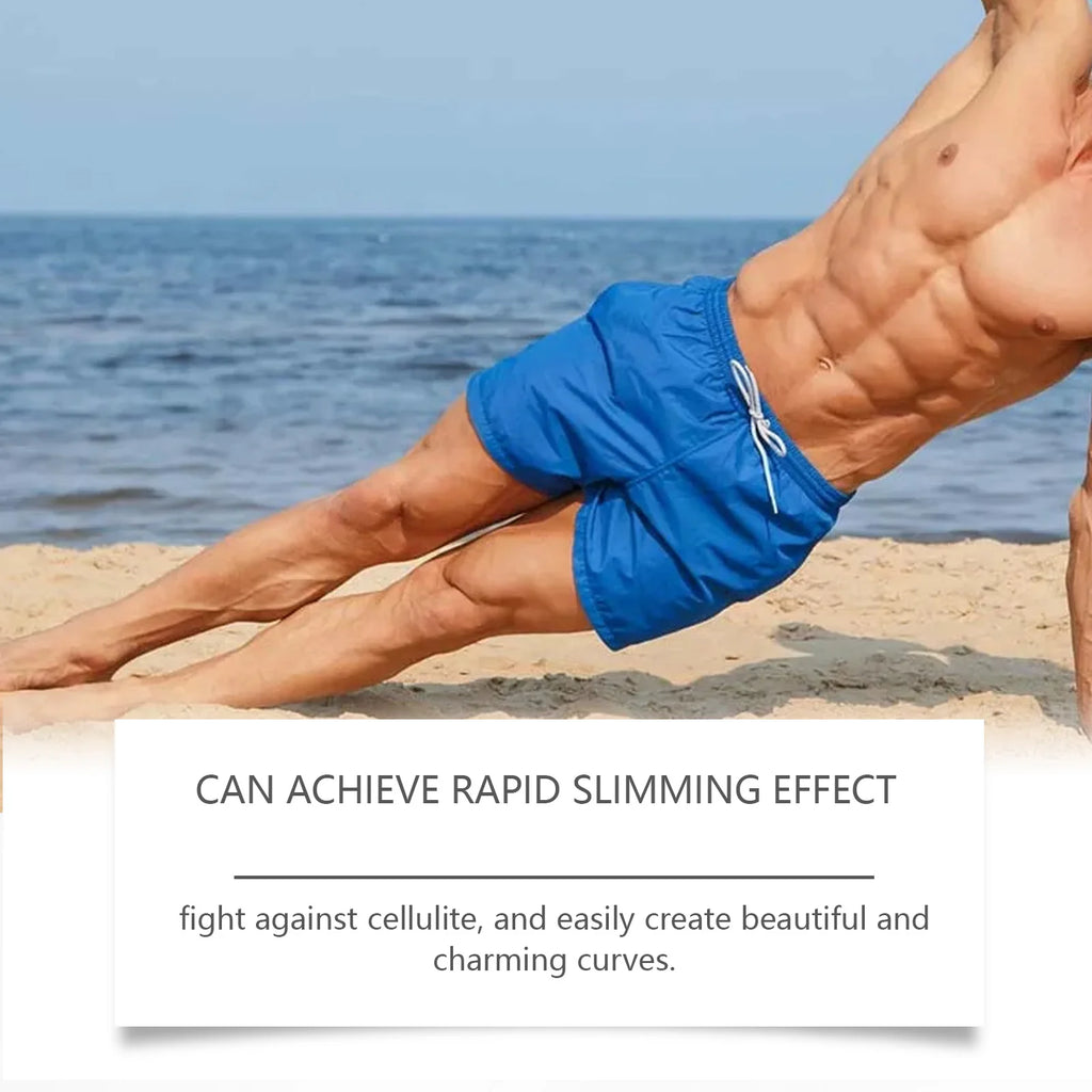 Firming Cream for Men Shaping Fat Burning Reduce Cellulite Improve Sagging Skin Enhancer Abdominal Muscle Tightening Cream Stick Oasis Select