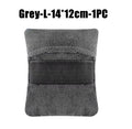 1PC Beach Sand Remover Sand Removal Gloves Beach Sand Removal Bag Sand Removal Brush Beach Holiday Camping Outdoor Essential Oasis Select 1PC-L-gray