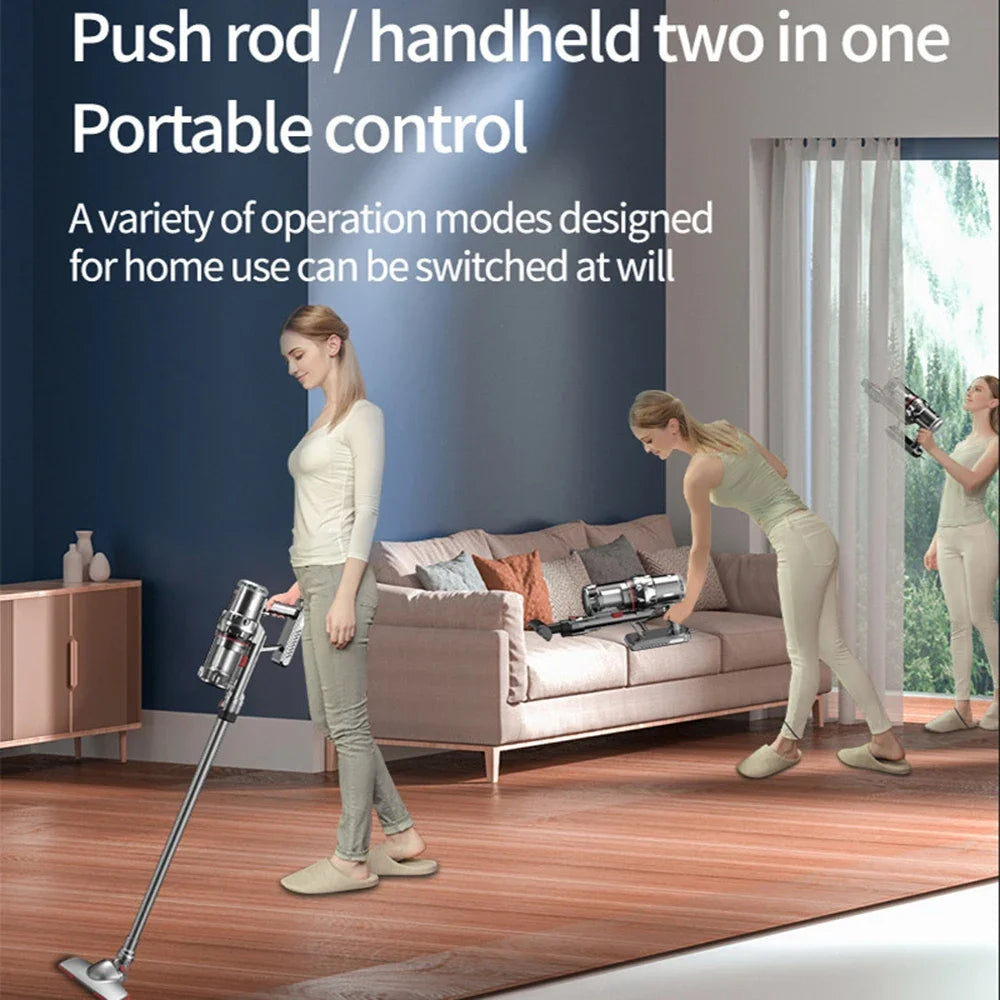 GUOHE 2000W Pet Stick Vacuum – 4m Cord & 3-Speed Suction