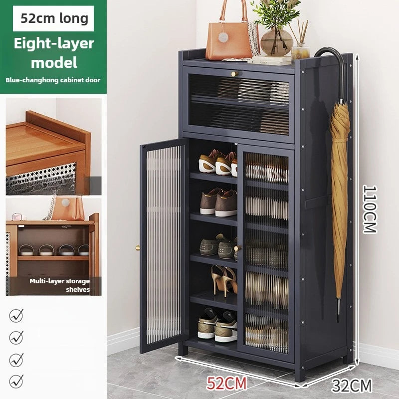 Entry Door Shoe Cabinet Large-capacity Multi-layer Porch Corridor