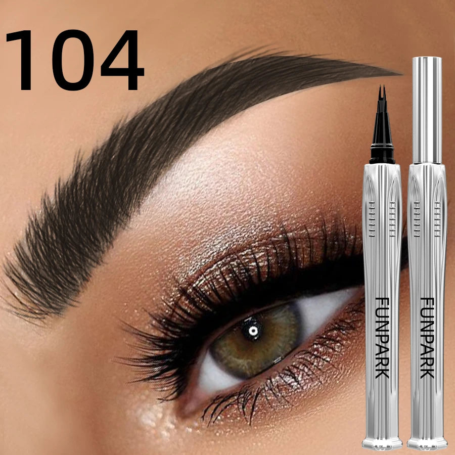 FUNPARK Microblading Eyebrow Pen – 8 Colors, Waterproof
