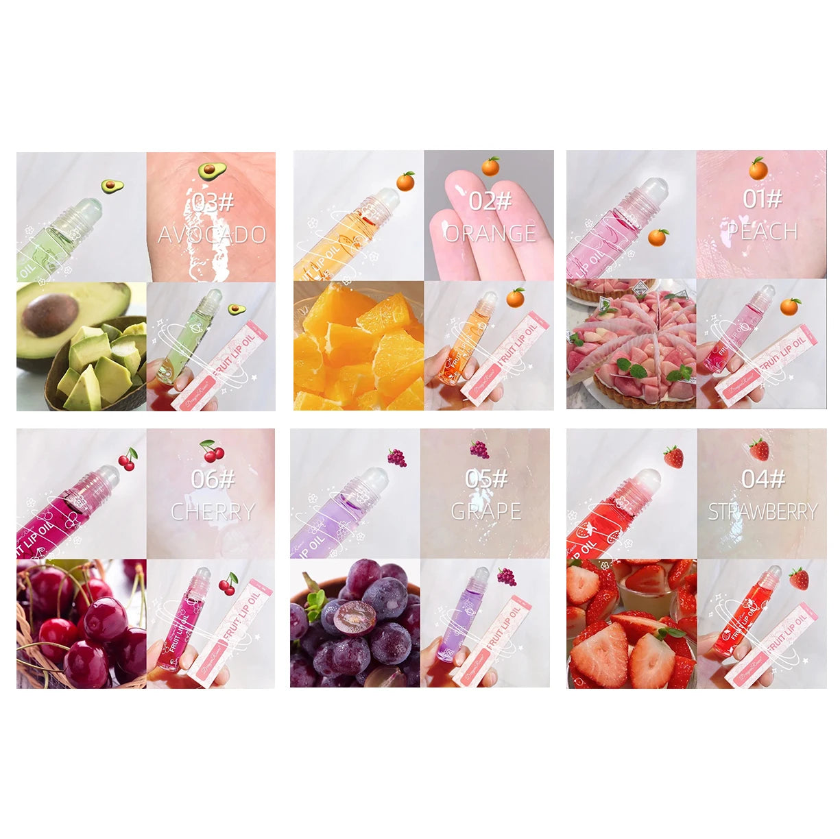 Fruit Shea Lip Oil – Moisturizing Liquid Lip Balm