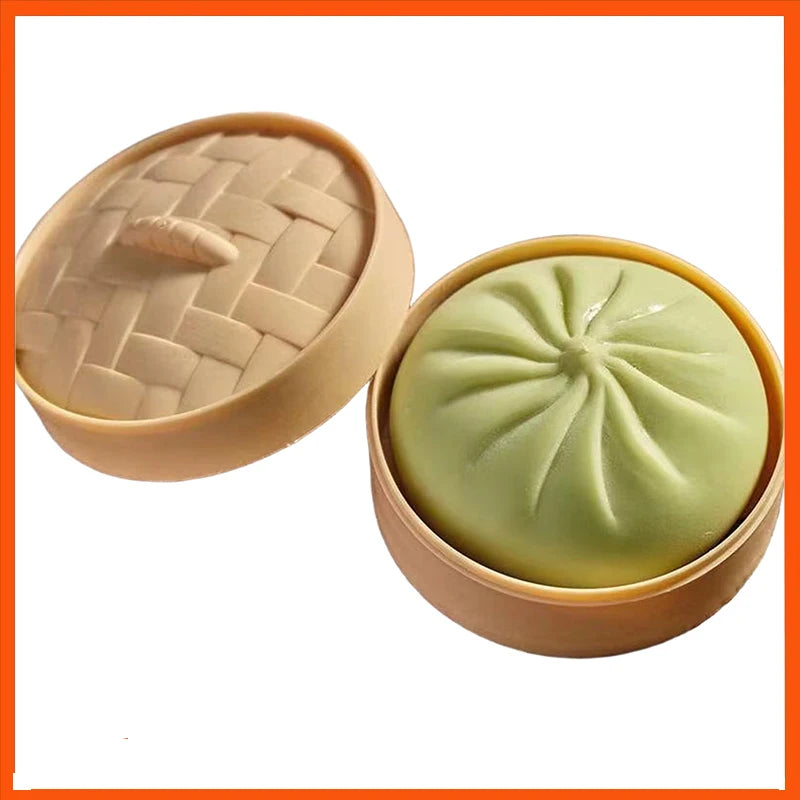 Dumpling Squish Stress Balls 7-Pack – Squishy Decompression Toy Squishy Stress Toy Oasis Select Green One Size