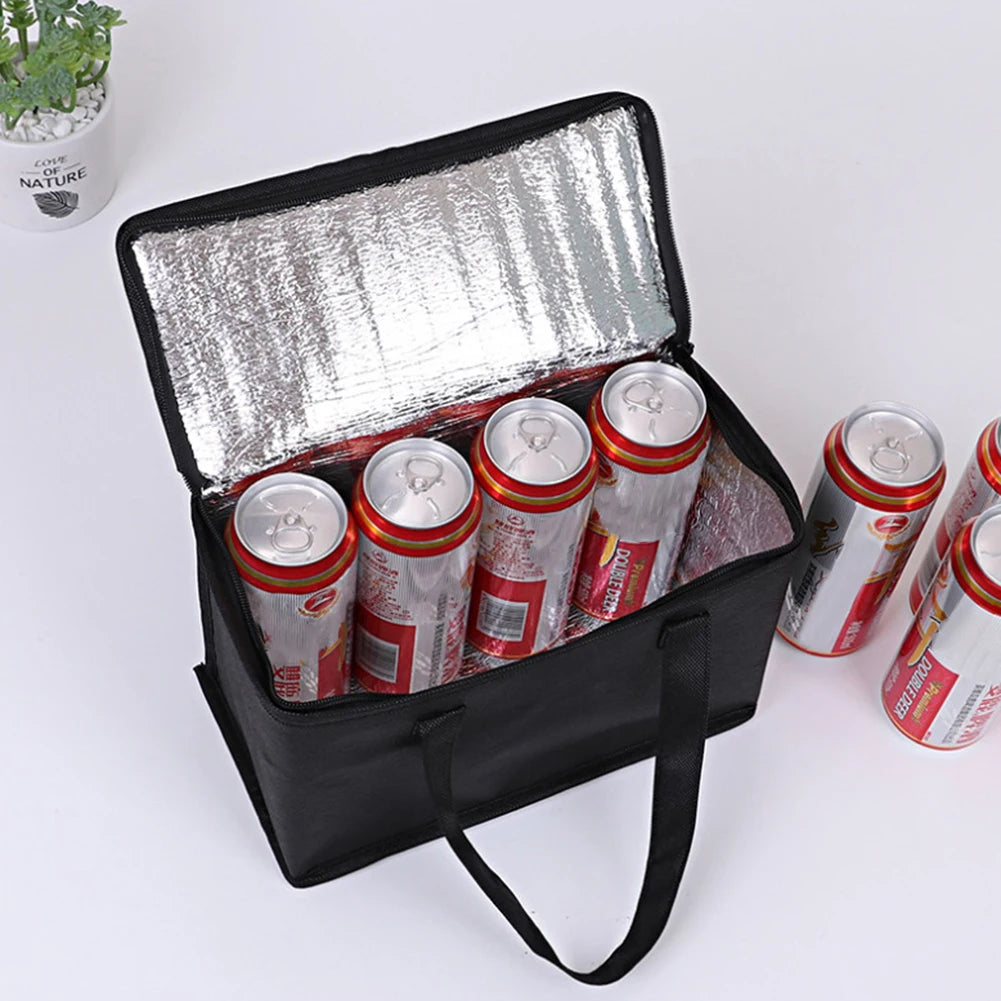 Picnic Bag Cookware Storage Bag Food Thermal Bag Insulation Picnic Ice Pack Beer Delivery Bag for Family Outdoor Activities Oasis Select