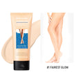 Leg Makeup Lotion Even Skin Tone Body Foundation Waterproof Long Lasting Body Tanning Cream Medium Bronze Leg Makeup Oasis Select 1