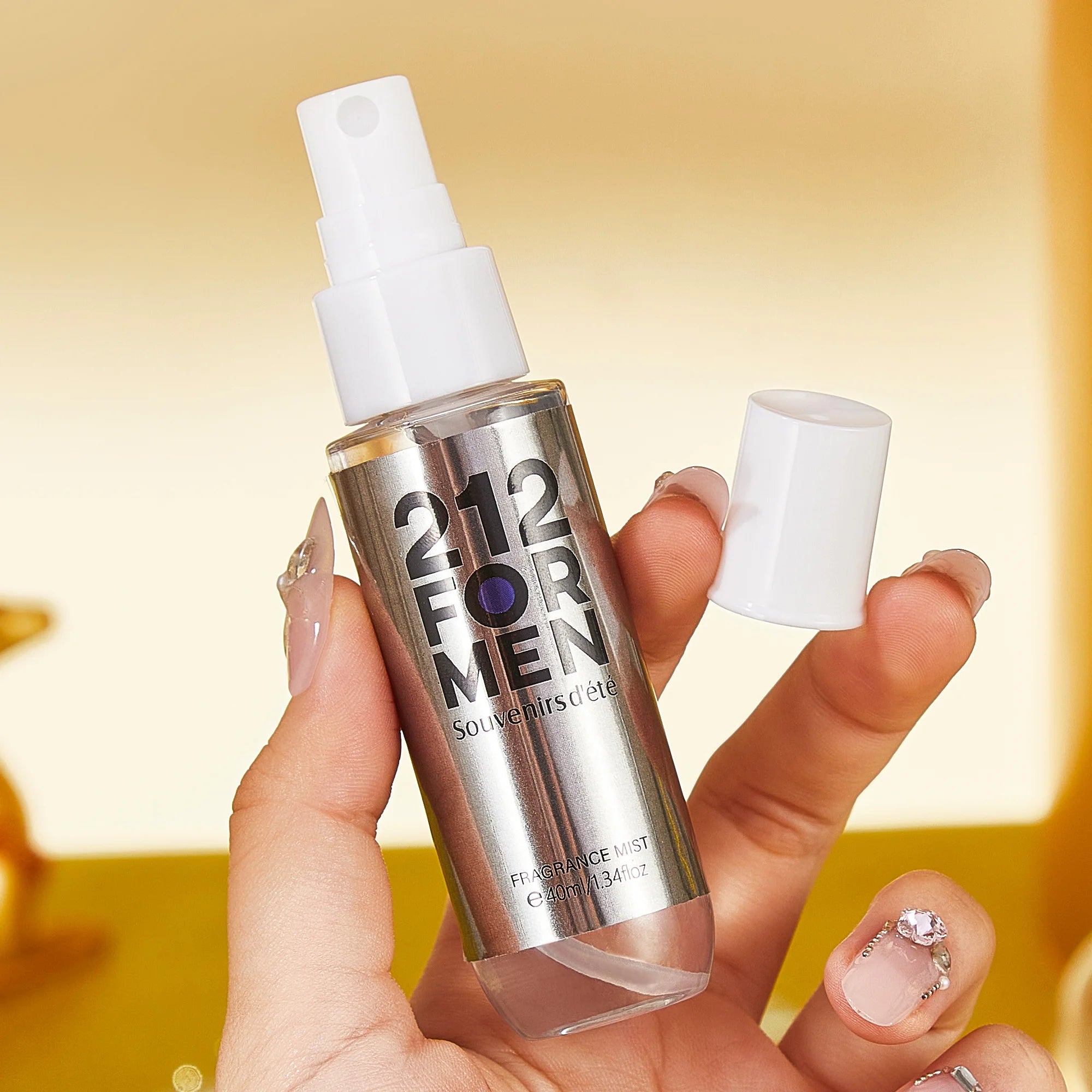 4-Pack Men's Alcohol-Free Fragrance Spray Set | 40ml x4 Men's Fragrance Set Oasis Select