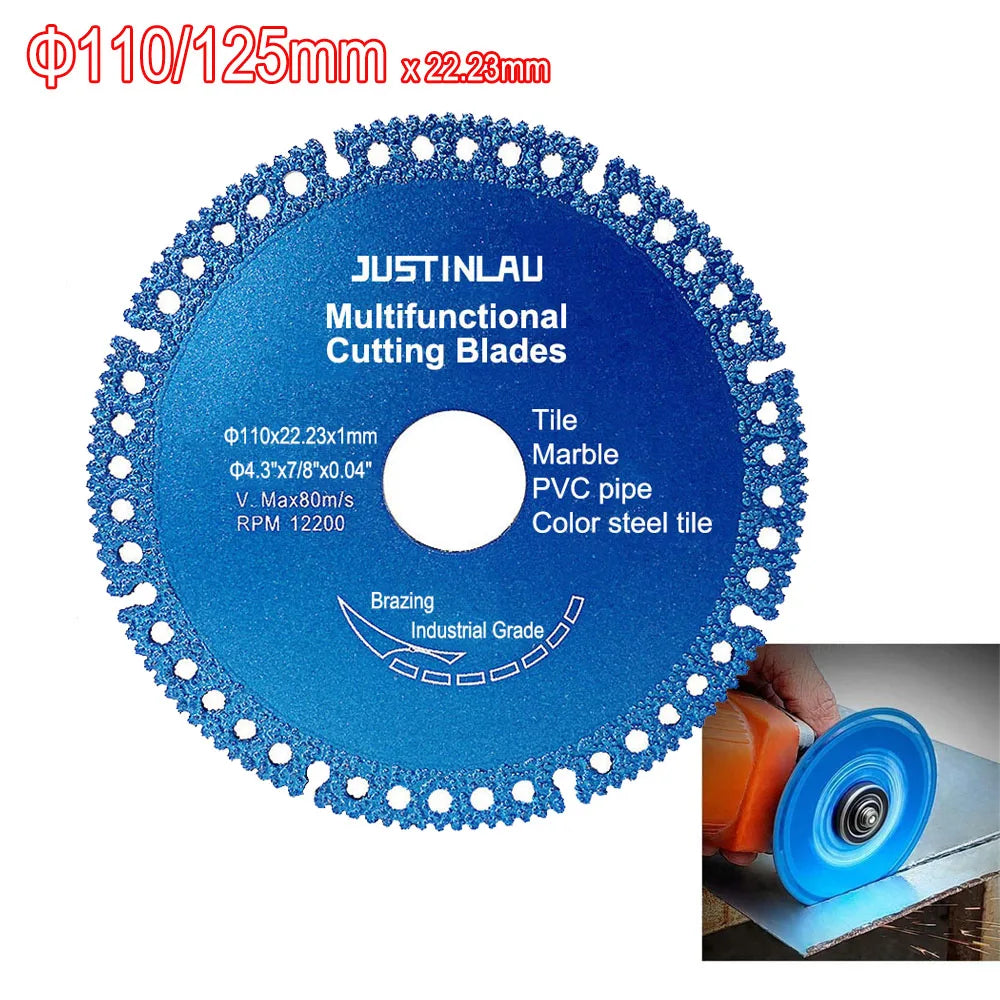 100/110/125mm Ultra Thin Saw Blade Ceramic Tile Glass Cutting Disc Angle Grinder with Composite Multifunctiona Cutting Saw Blade Oasis Select