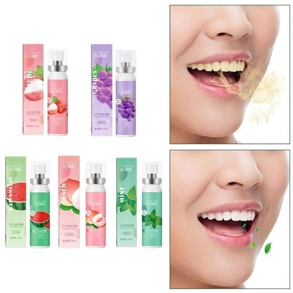 Fruity Breath Freshener Spray – Lychee Watermelon Mint 20ml Breath Freshener Spray Oasis Select