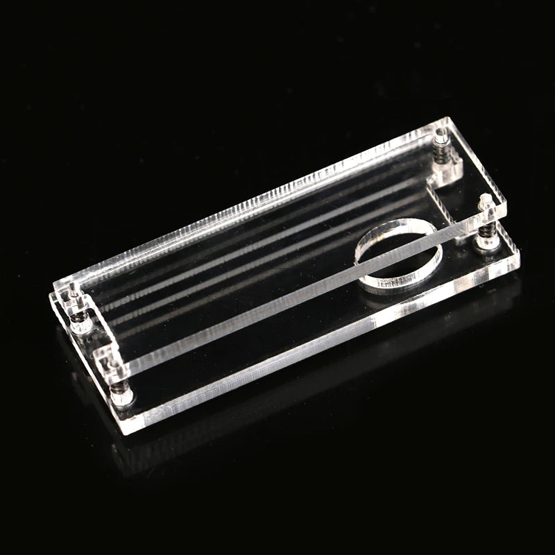 1Set Acrylic Hard Shell Transparent Protector Case Fixing Bracket with Screw for Raspbery Pi Pico Board Oasis Select