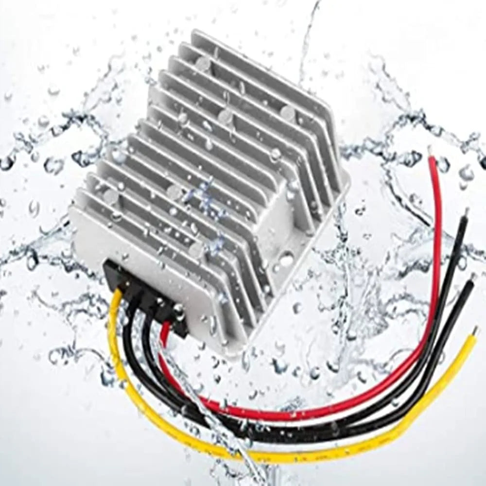 DC/DC 48V Step-Down To 19V 4A 76W Waterproof Power Module Voltage Reducer Buck Converter Regulator For Golf Carts Truck Vehicle Oasis Select