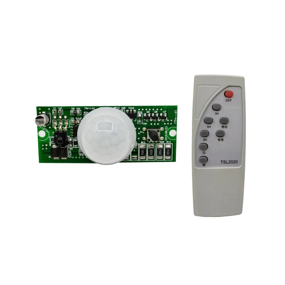 3.2V 3.7V Remote Control PIR Solar Integrated Street Lamp Sensor Circuit Board Solar Induction Mode Controller Oasis Select Without wires
